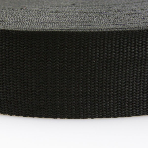 Black Polyester Woven Tape